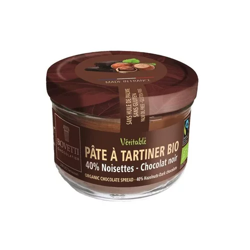 Pâte à tartiner bio au chocolat au lait et aux noisettes - 200 g