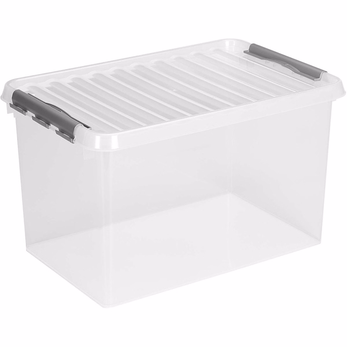 Boîte de rangement en plastique Qline 62 litres – Réf. MQLGRYWZC0167987948
