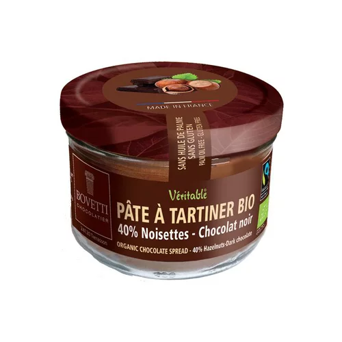 Pâte à tartiner bio noisettes et chocolat noir - 350 g