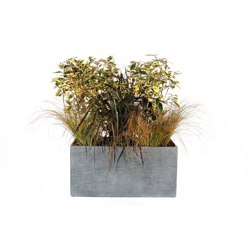 Bac rectangle Stream S/3 anthracite l.36 x H.36 cm