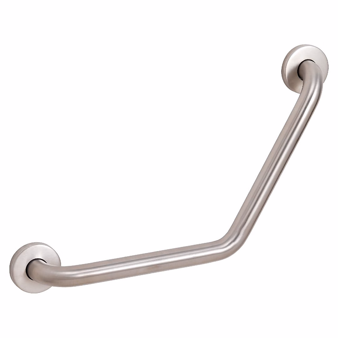 Barre D'appui D'angle Chrome Brossé – Loto