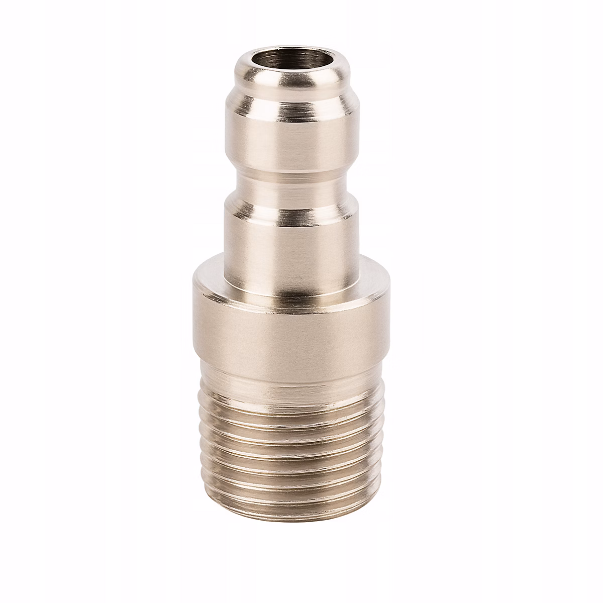 Adaptateur Haute Pression 3/8 M – Inox 304, Raccord Mâle Rapide, Pour Nettoyeur et Canon à Mousse