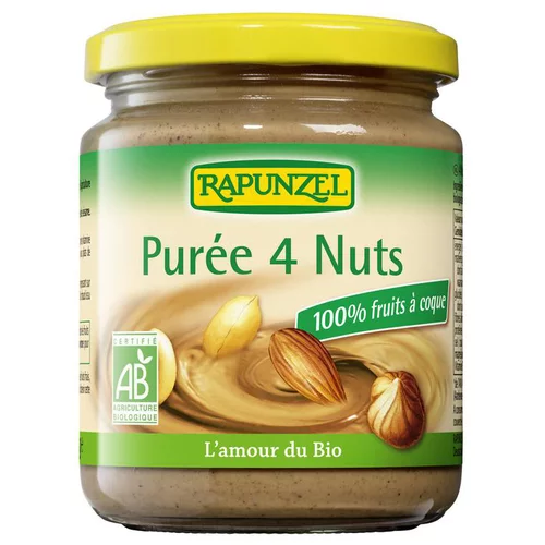 Purée 4 nuts vegan Rapunzel - 250 g