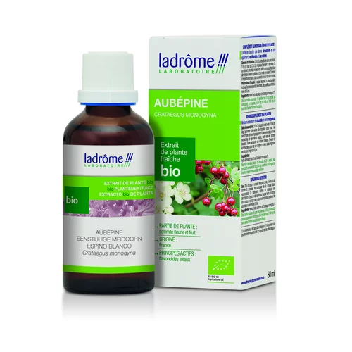 EPF aubépine bio. Le flacon de 50 ml