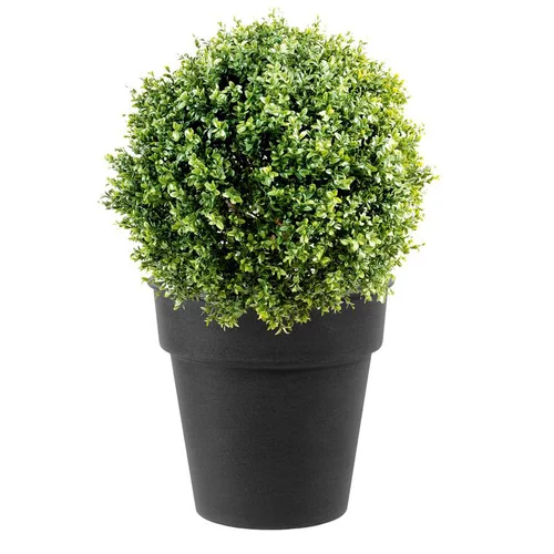 Pot horticole en acier peint anthracite Ø 27 x H 24 cm