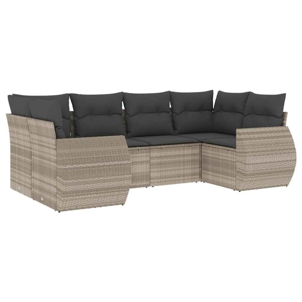 VidaXL 3221781 banc de jardin Rotin, Acier – Mobilier de jardin