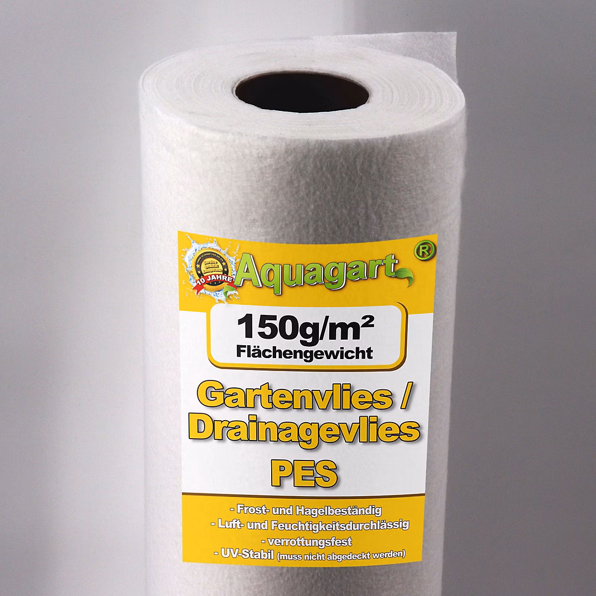 350 m² film de paillage – film de drainage 150 g, 1 m de large Aquagart