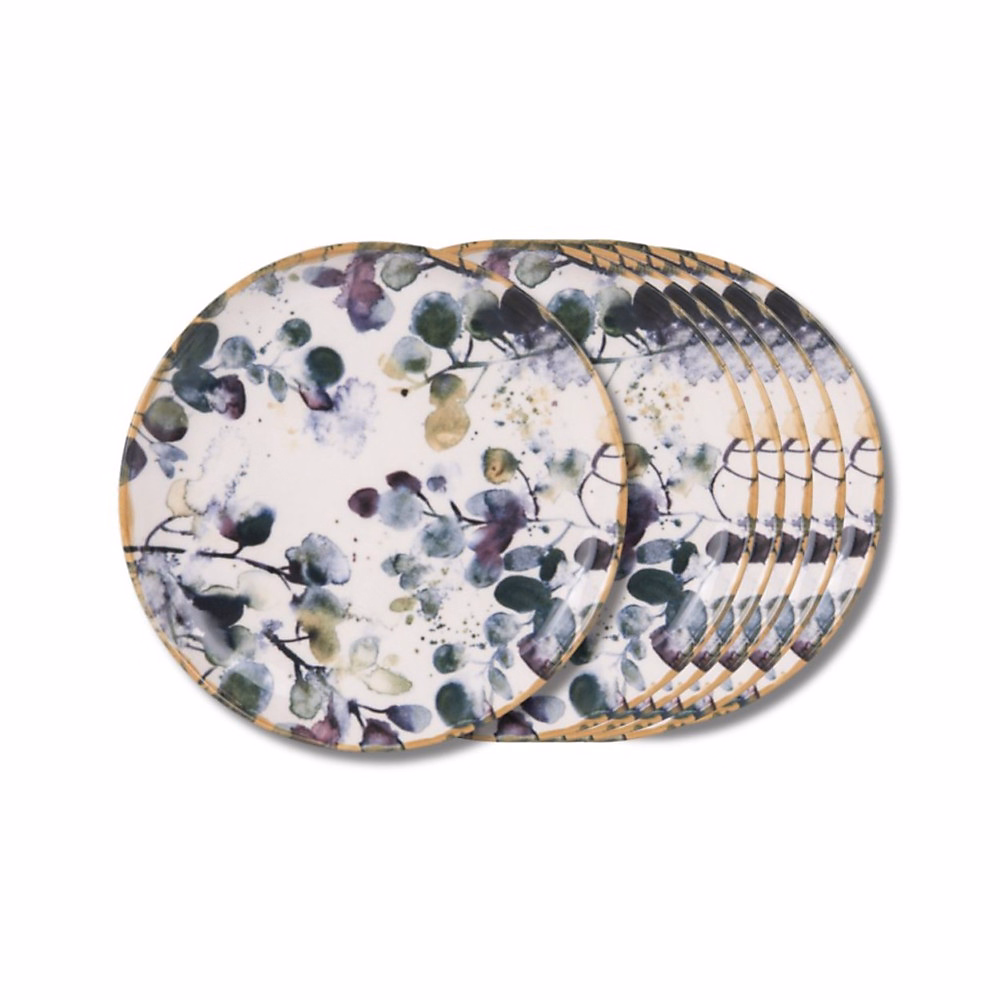 Assiette à dessert Garden 22 – 5 cm (lot de 6)