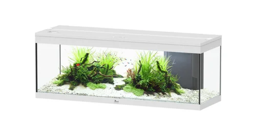 Aquarium coloris blanc Aquatlantis Prestige LED 2.0 170 L - 120 x 40 x 45 cm