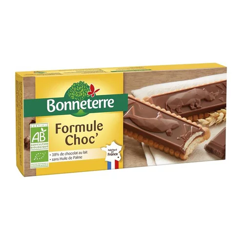 Biscuits formule choc bio 125 g