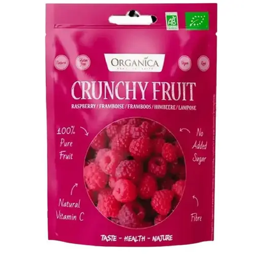 Framboises lyophilisées bio Organica - 12 g