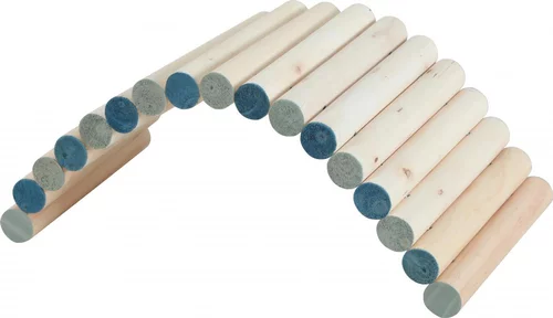 Pont articulé pour cobaye en bois coloris beige Zolux Neolife – Taille S