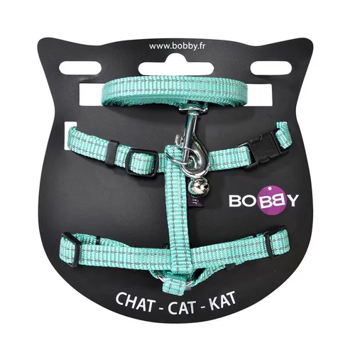 Harnais + laisse pour chat Safe lagon