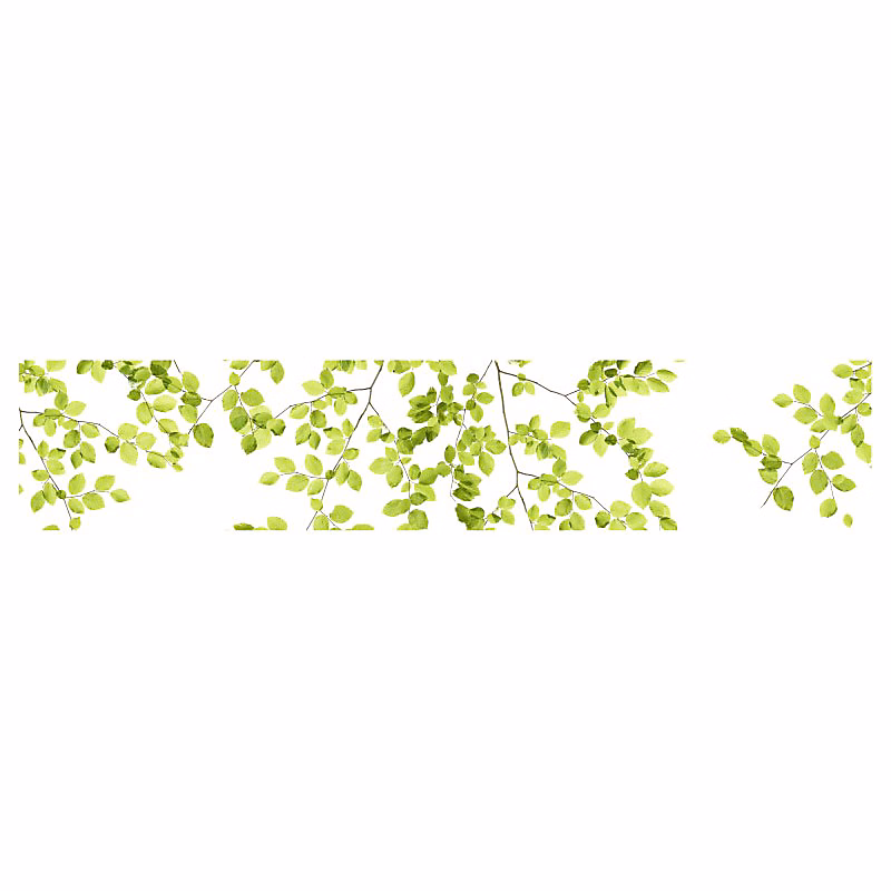 Brise vue imprimé TOUCH OF SPRING | H.1 x L.5 m – 100% occultant – Made in France par Scenolia + kit de fixation offert