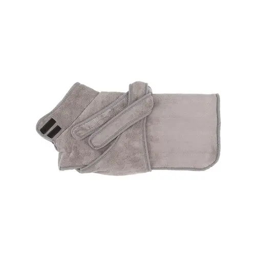Manteau ultra absorbant pour chien coloris gris Scruffs Noodle - Taille S