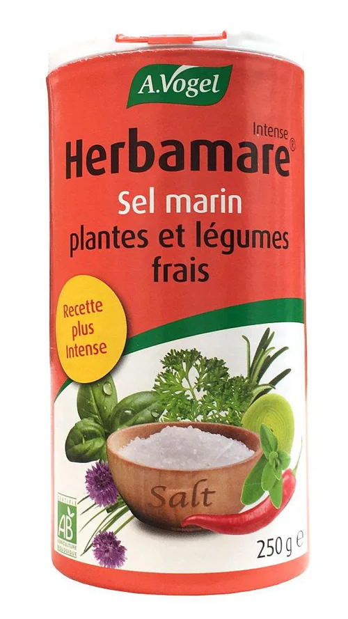 Herbamare Intense sel marin plantes et légumes Vogel 250 g