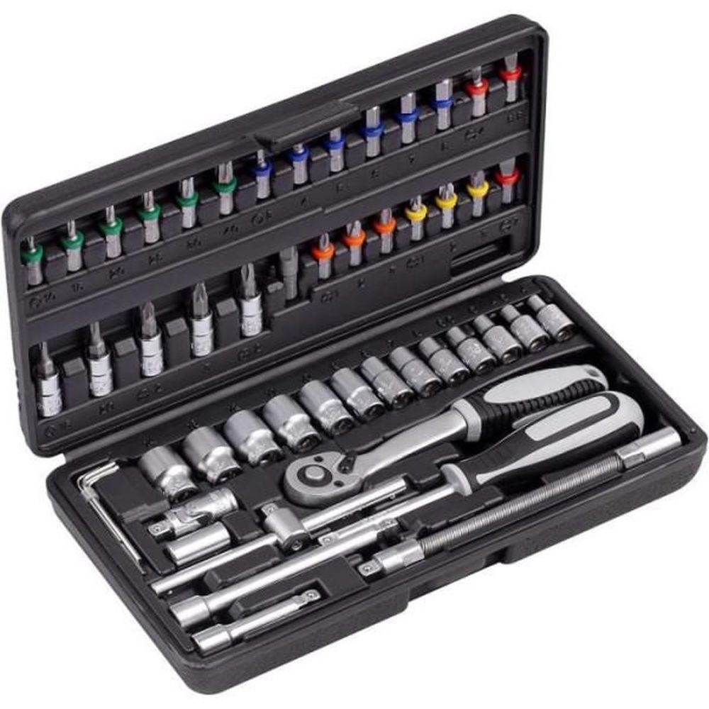 Coffret a clés et douilles connex – Matériel de jardin