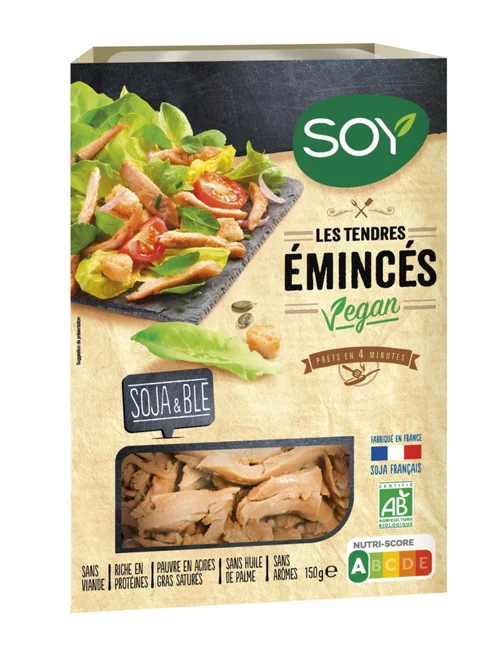 Émincés nature SOY - 2 x 75 g