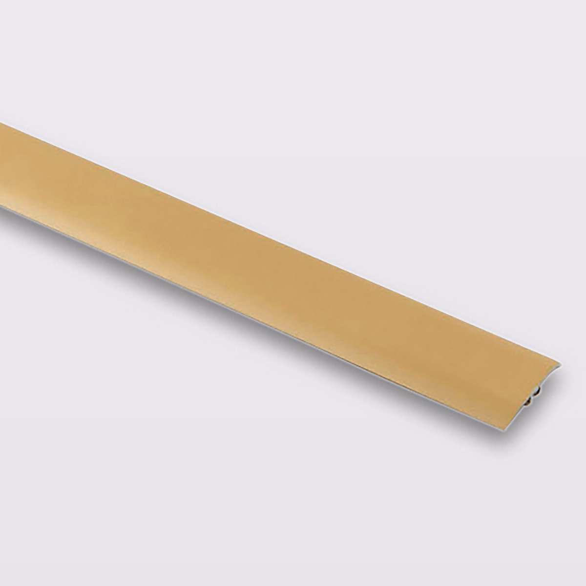 Barre de seuil en aluminium décor doré mat GoodHome 37 × 1 800 mm