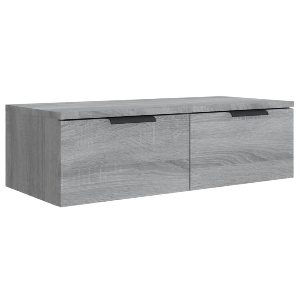 vidaXL Armoire murale Sonoma gris 68x30x20 cm Bois d'ingénierie – Mobilier de jardin