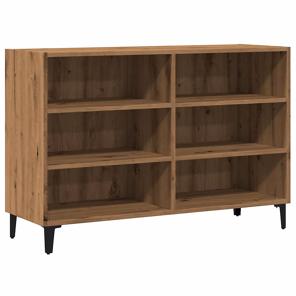 Buffet chêne artisanal 103 – 5 × 35 × 70 cm bois d'ingénierie vidaXL
