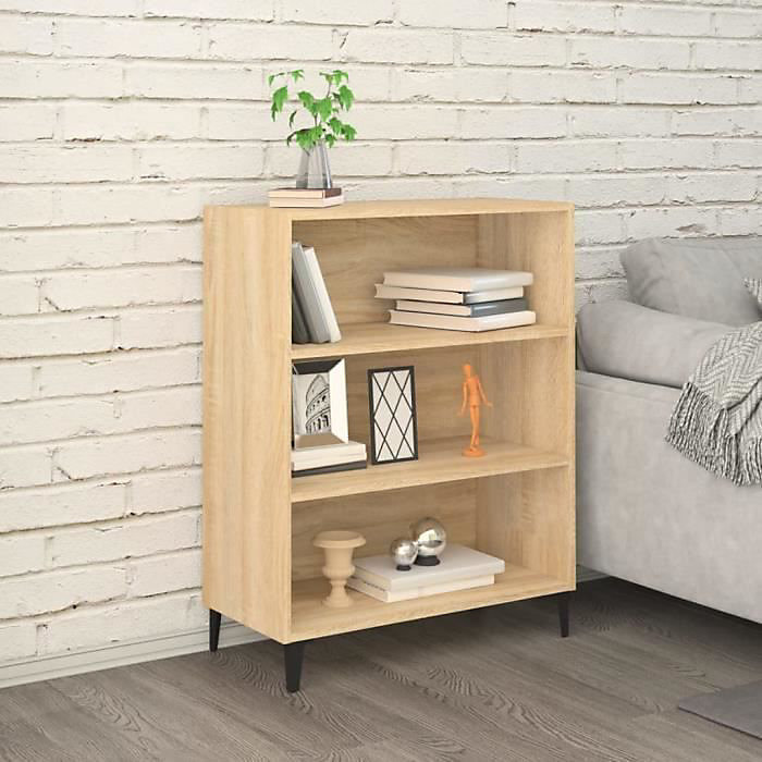 812252 vidaXL Buffet Chêne sonoma 69 | 5x32 – 5 × 90 cm Bois d'ingénierie