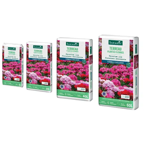 Terreau pour plantes fleuries botanic®