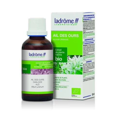 Ail des ours extrait de plantes fraîches bio Ladrôme - 50 ml