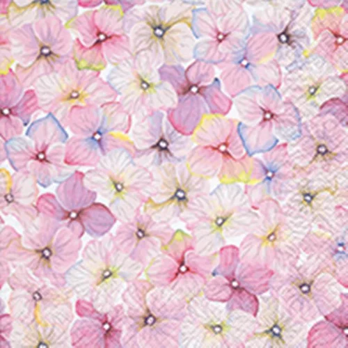 Serviettes x20 3 plis 33x33 cm Small blossom