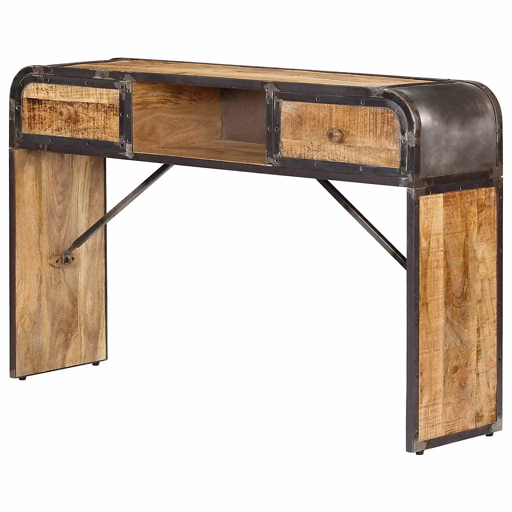 Buffet bahut armoire console meuble de bois Helloshop26 | Meuble