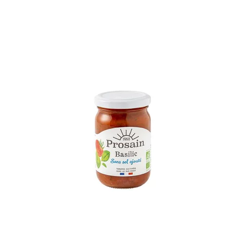 Sauce basilic sans sel ajouté 370 g