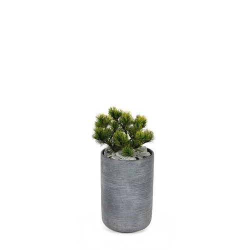 Pot rond Stream Anthracite Ø.27 x H.40 cm
