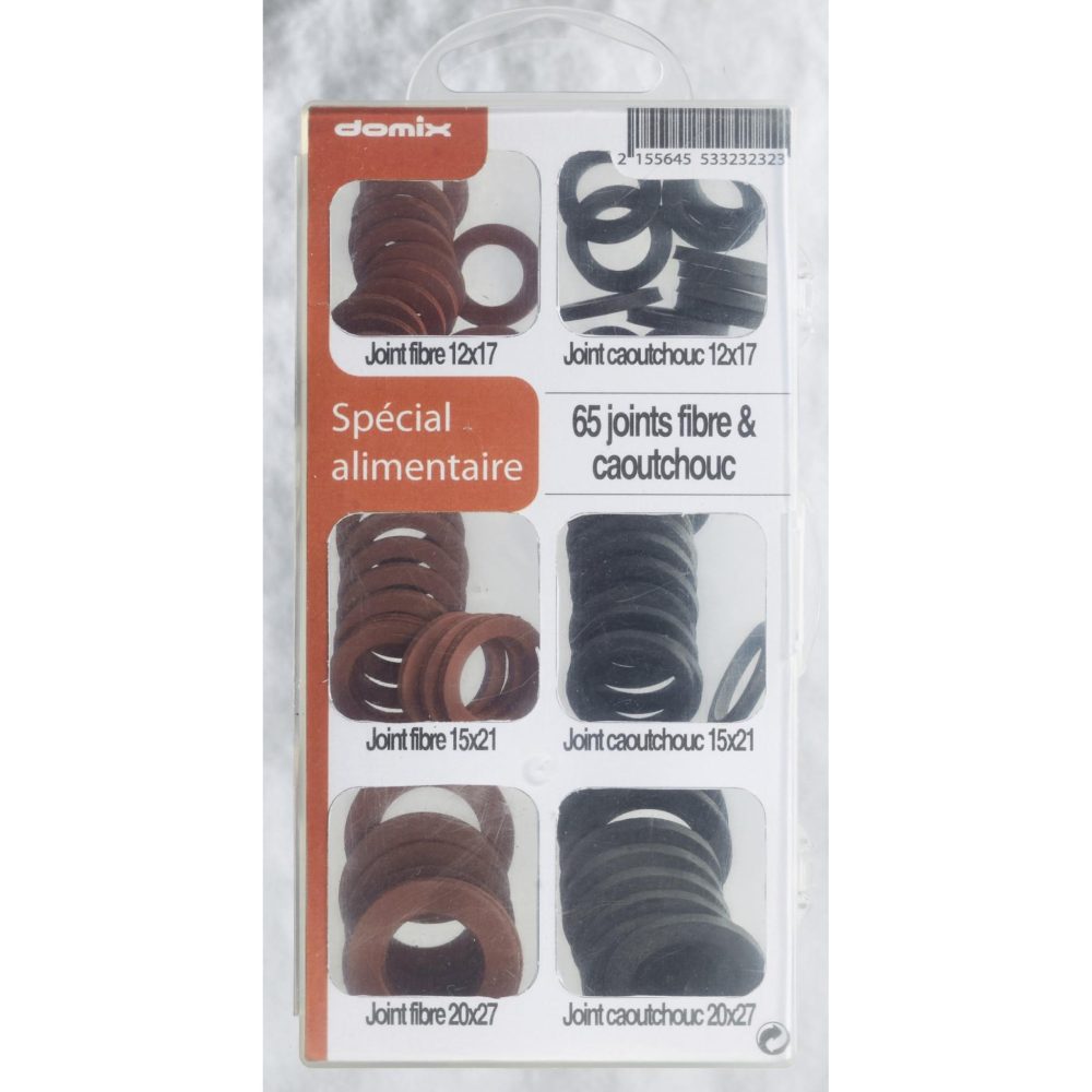 Comap Coffret de 65 joints raccord COMAP – Matériel de jardin
