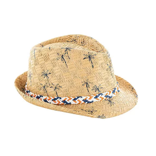 Chapeau de paille à motifs Instant Nature Manoa