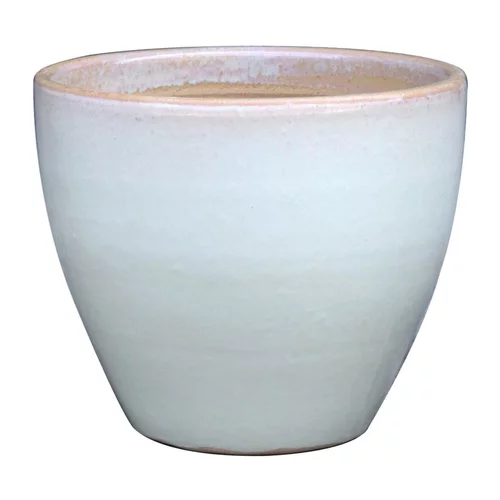 Cuvier en grès émaillé blanc Decolines Littoral - Ø 22 x H 21,5 cm