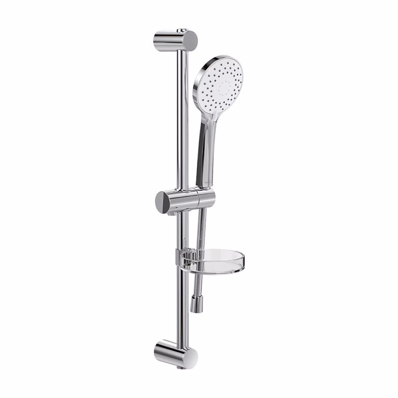 Ensemble de douche à trois jets Villeroy & Boch Universal Chrome – Réf. KBCBXSQWM5324946594
