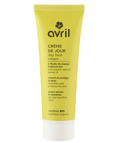 Avril - Crème de jour peau sèche et sensible Huile de Noyau d'Abricot - 50 ml