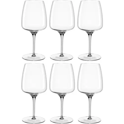 Coffret 6 verres à vin en verre transparent Cesti grand modèle - 500 ml