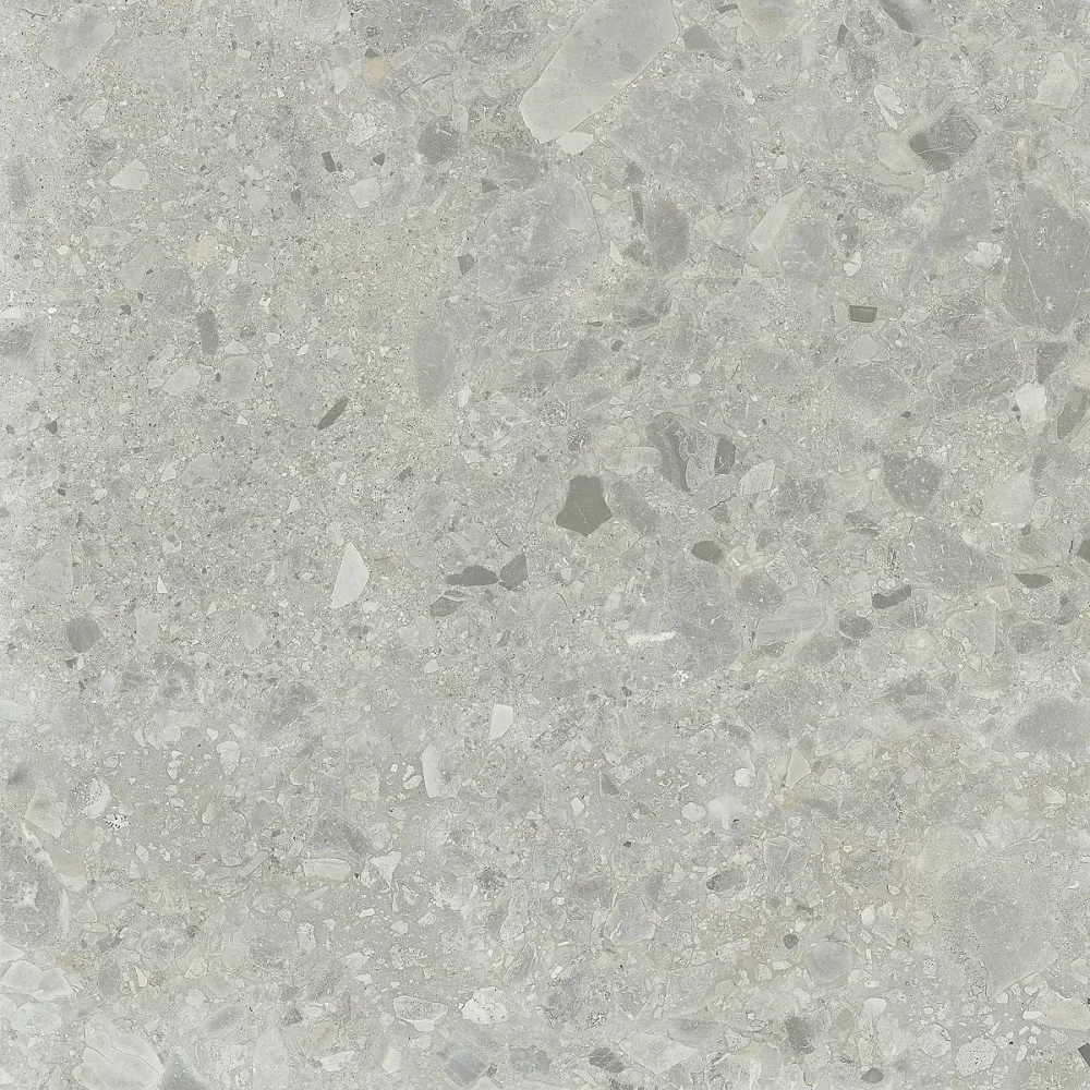 Carrelage Aspect terrazzo Berma gris R – 11 60 × 60 cm