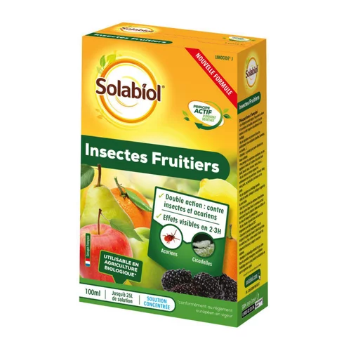 Insecticide naturel pour fruitiers Solabiol - 100 ml